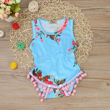 Load image into Gallery viewer, Boho Tassels Romper