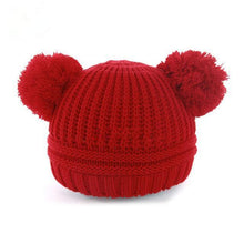 Load image into Gallery viewer, Animal Ear Knitted Beanie