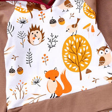 Load image into Gallery viewer, Fall Animals Outfit