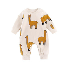 Load image into Gallery viewer, Llama Jumpsuit Romper