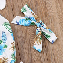 Load image into Gallery viewer, Summer Floral Romper Outfit