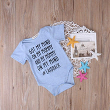 Load image into Gallery viewer, Mind On My Mommy Romper