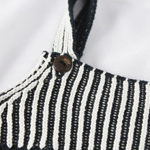 Load image into Gallery viewer, Knitted Striped Romper