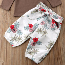 Load image into Gallery viewer, Fly Sleeve Floral Outfit