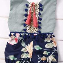 Load image into Gallery viewer, Lace Front Floral Romper