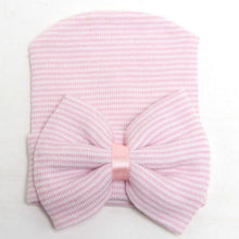Load image into Gallery viewer, Newborn Baby Girl Bow Hat