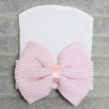 Load image into Gallery viewer, Newborn Baby Girl Bow Hat