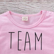 Load image into Gallery viewer, Pink Team Mommy Leopard Print Outfit