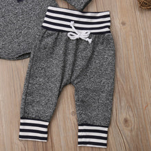 Load image into Gallery viewer, Gray Stripes Outfit
