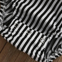 Load image into Gallery viewer, Striped Watermelon Romper