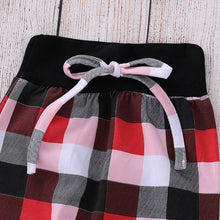 Load image into Gallery viewer, Hi I'm New Here Plaid Outfit