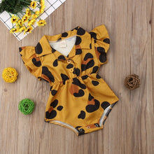Load image into Gallery viewer, Cinched Ruffled Romper (Multiple Patterns)