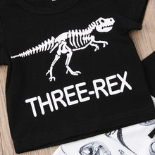 Load image into Gallery viewer, Three Rex T-Shirt Pants Outfit