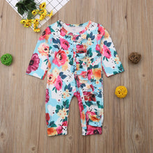 Load image into Gallery viewer, Bright Floral Onesie
