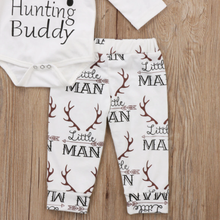 Load image into Gallery viewer, Daddy's Hunting Buddy Romper Outfit
