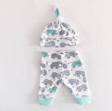 Load image into Gallery viewer, Elephant Print Outfit
