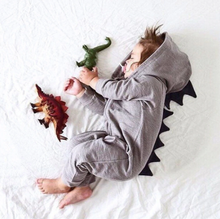 Load image into Gallery viewer, Dinosaur Romper Baby Girl &amp; Baby Boy Jumpsuit
