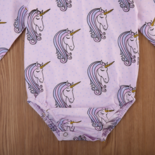 Load image into Gallery viewer, Unicorn  Onesie (2 Patterns)
