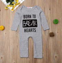 Load image into Gallery viewer, Born To Break Hearts Onesie
