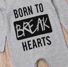 Load image into Gallery viewer, Born To Break Hearts Onesie
