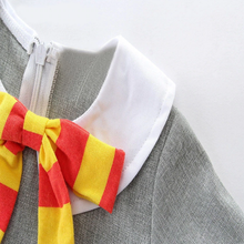 Load image into Gallery viewer, Suit Romper + Bow Tie
