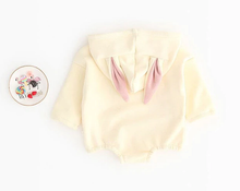 Load image into Gallery viewer, Rabbit Hooded Romper
