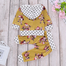 Load image into Gallery viewer, Floral Polka Dot Outfit
