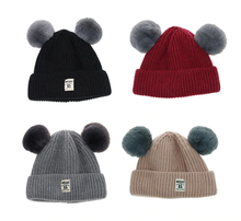 Load image into Gallery viewer, Fluff Ball Beanies
