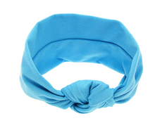 Load image into Gallery viewer, Bitsy Bow | Baby Knot Head Band (Multiple Colors)
