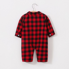 Load image into Gallery viewer, Plaid Romper (Multiple Colors)
