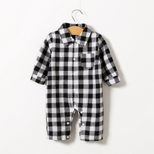 Load image into Gallery viewer, Plaid Romper (Multiple Colors)
