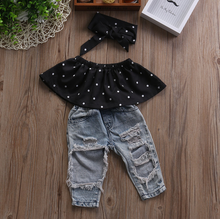 Load image into Gallery viewer, Renya Polka Dot Outfit
