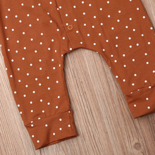 Load image into Gallery viewer, Polka Dot Ruffle Onesie
