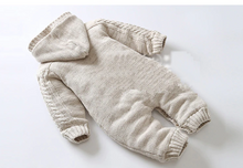 Load image into Gallery viewer, Knitted Hoodie Jumpsuit (Multiple Colors)
