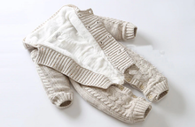 Load image into Gallery viewer, Knitted Hoodie Jumpsuit (Multiple Colors)
