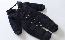 Load image into Gallery viewer, Knitted Hoodie Jumpsuit (Multiple Colors)
