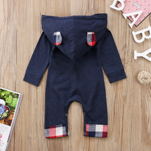 Load image into Gallery viewer, Plaid Fox Jumpsuit
