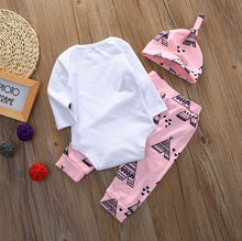 Load image into Gallery viewer, Hello World Romper Teepee Outfit
