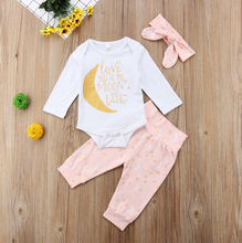 Load image into Gallery viewer, Love You to the Moon and Back Outfit
