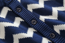 Load image into Gallery viewer, Chevron Knitted Romper (2 Colors)
