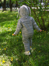 Load image into Gallery viewer, Knitted Animal Rompers
