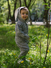 Load image into Gallery viewer, Knitted Animal Rompers
