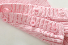 Load image into Gallery viewer, Knitted Heart Skirt Romper (2 Colors)
