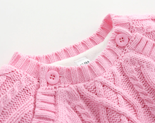 Load image into Gallery viewer, Knitted Winter Twist Romper
