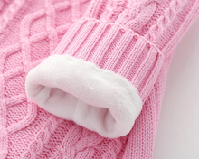 Load image into Gallery viewer, Knitted Winter Twist Romper
