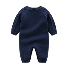Load image into Gallery viewer, Knitted Winter Twist Romper
