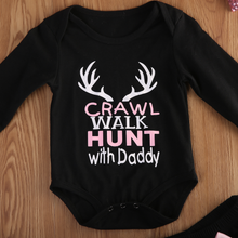 Load image into Gallery viewer, Crawl Walk Hunt Outfit
