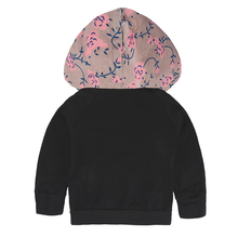 Load image into Gallery viewer, Pink Floral Hoodie Outfit
