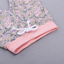 Load image into Gallery viewer, Pink Floral Hoodie Outfit
