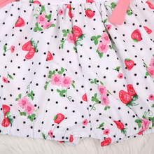 Load image into Gallery viewer, Strawberry Lace Romper
